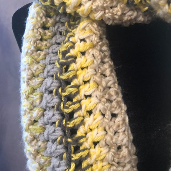 Hand-Knit Scarf - Picture 2 of 5